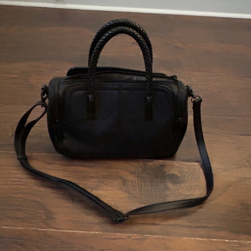 Elegant Black Satchel Bag